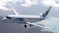 Flybe scored high for its use of Continuous Descent Approaches into Heathrow, which reduces noise and emissions by using less engine thrust to keep aircrafts higher for longer. Image: Flybe